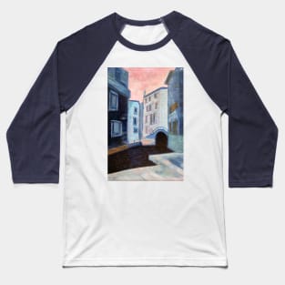 Venice Abstract, acrylics on board Baseball T-Shirt